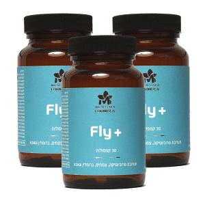 פרוביוטיקה Fly+  לבטן שטוחה ועיכול בריא (3 יח׳)