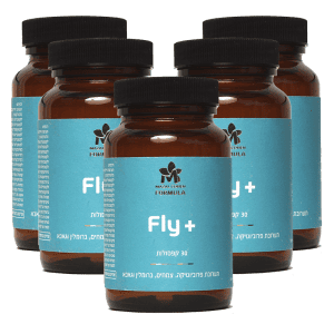 פרוביוטיקה Fly+  לבטן שטוחה ועיכול בריא (5 יח׳)