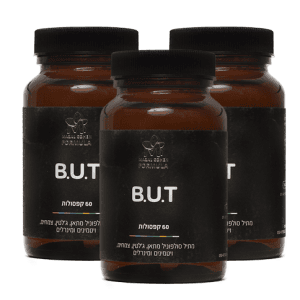 BUT לנשירת שיער וקרקפת בריאה (3 יח׳)