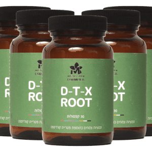 Root DTX לניקוי רעלים יומי וחיזוק הכבד (5 יח׳)